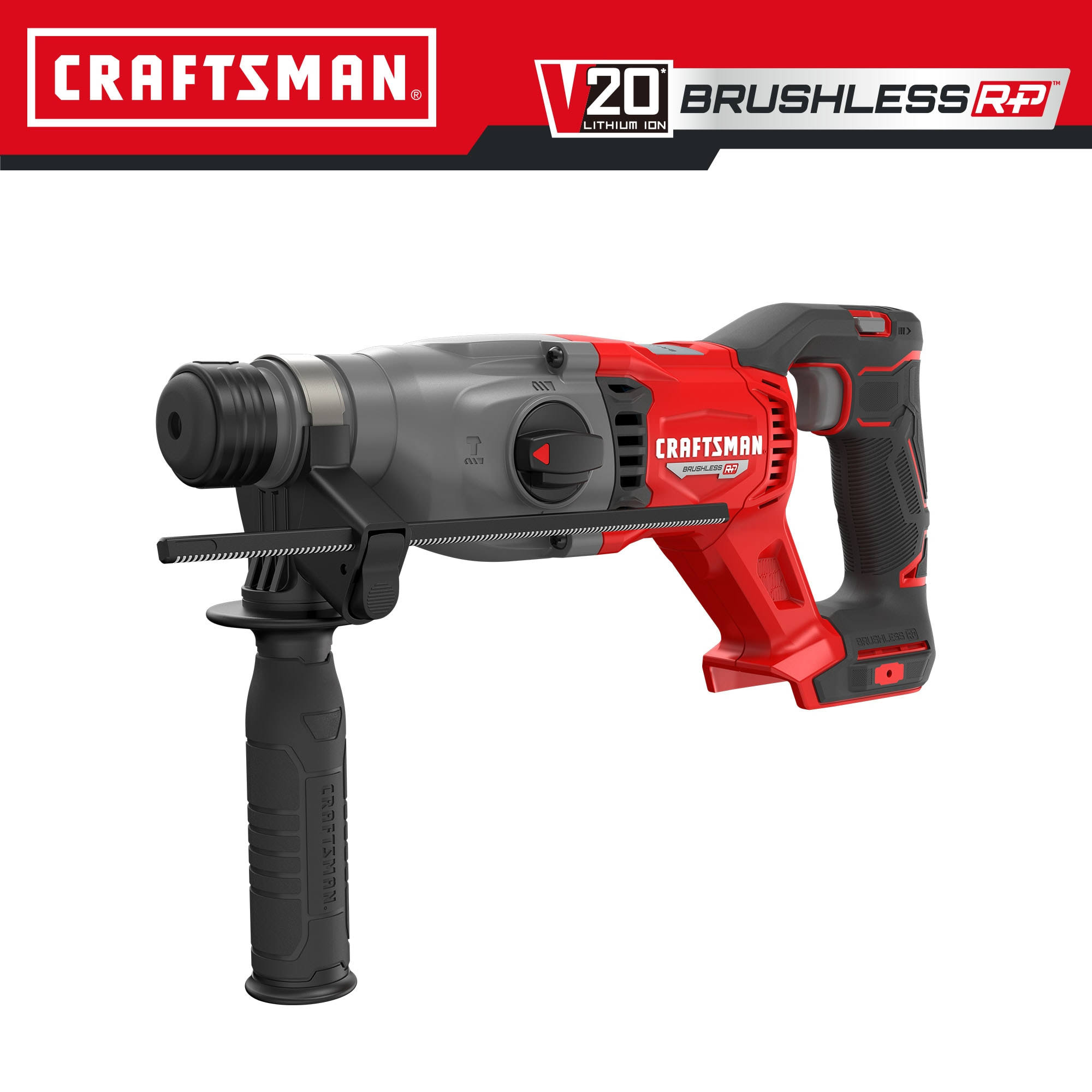 Craftsman V20 RP 20-Volt Max 1-in SDS-Plus Variable Speed Cordless Rotary Hammer Drill