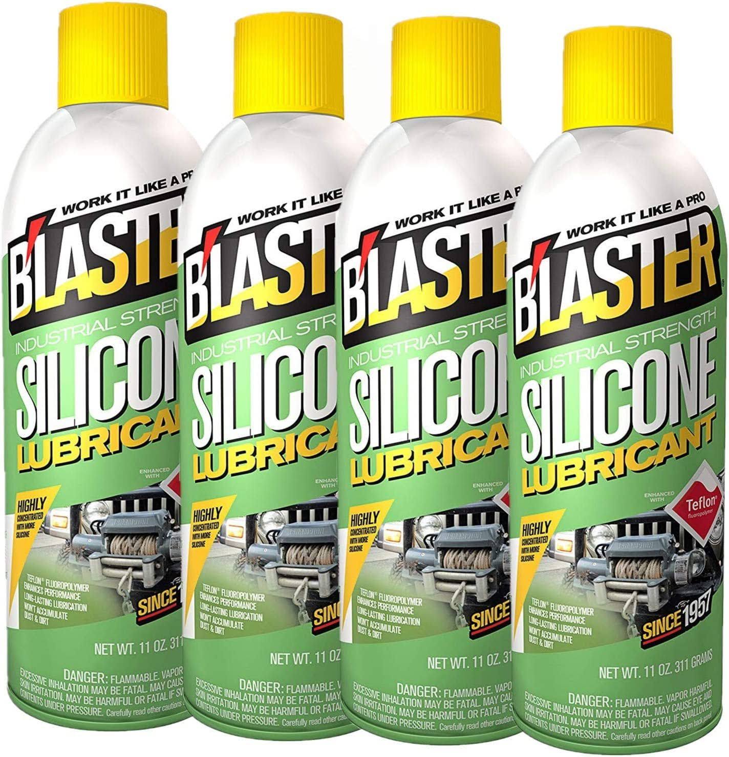 Blaster Silicone Lubricant 11 oz. Can Pack of 4, Size: One Size