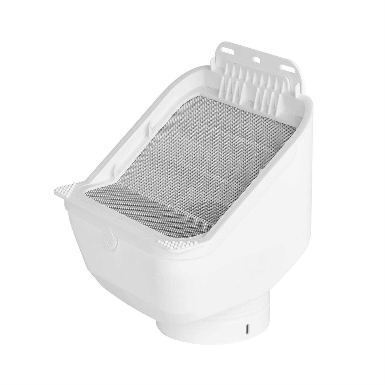 Leaf Eater Advanced Downspout Filter (Round Output