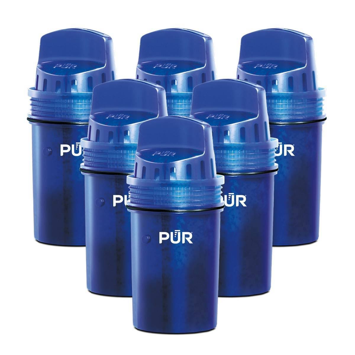Pur Water Pitcher Replacement Filter- 6 Pack