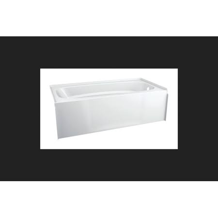 Delta Hycroft 18 in. H x 30 in. W x 60 in. L White Bathtub
