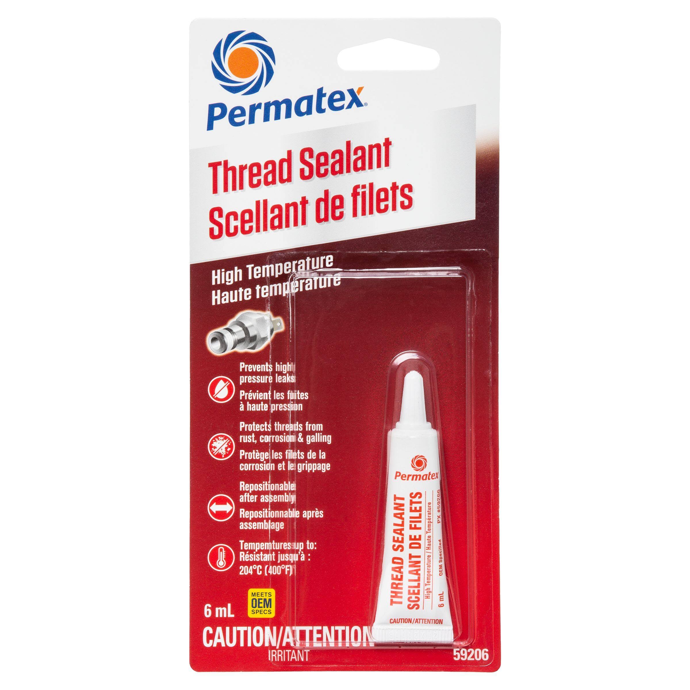 Permatex Pipe Sealant 6ml Tube P/N- 59214