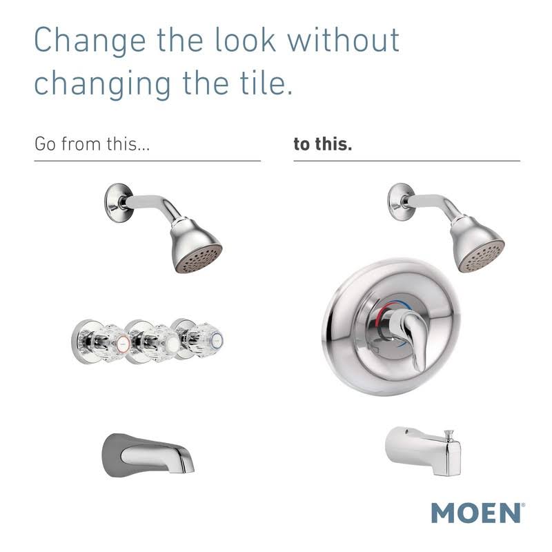 Moen TL2369EP Chateau Chrome Posi-Temp Tub/Shower