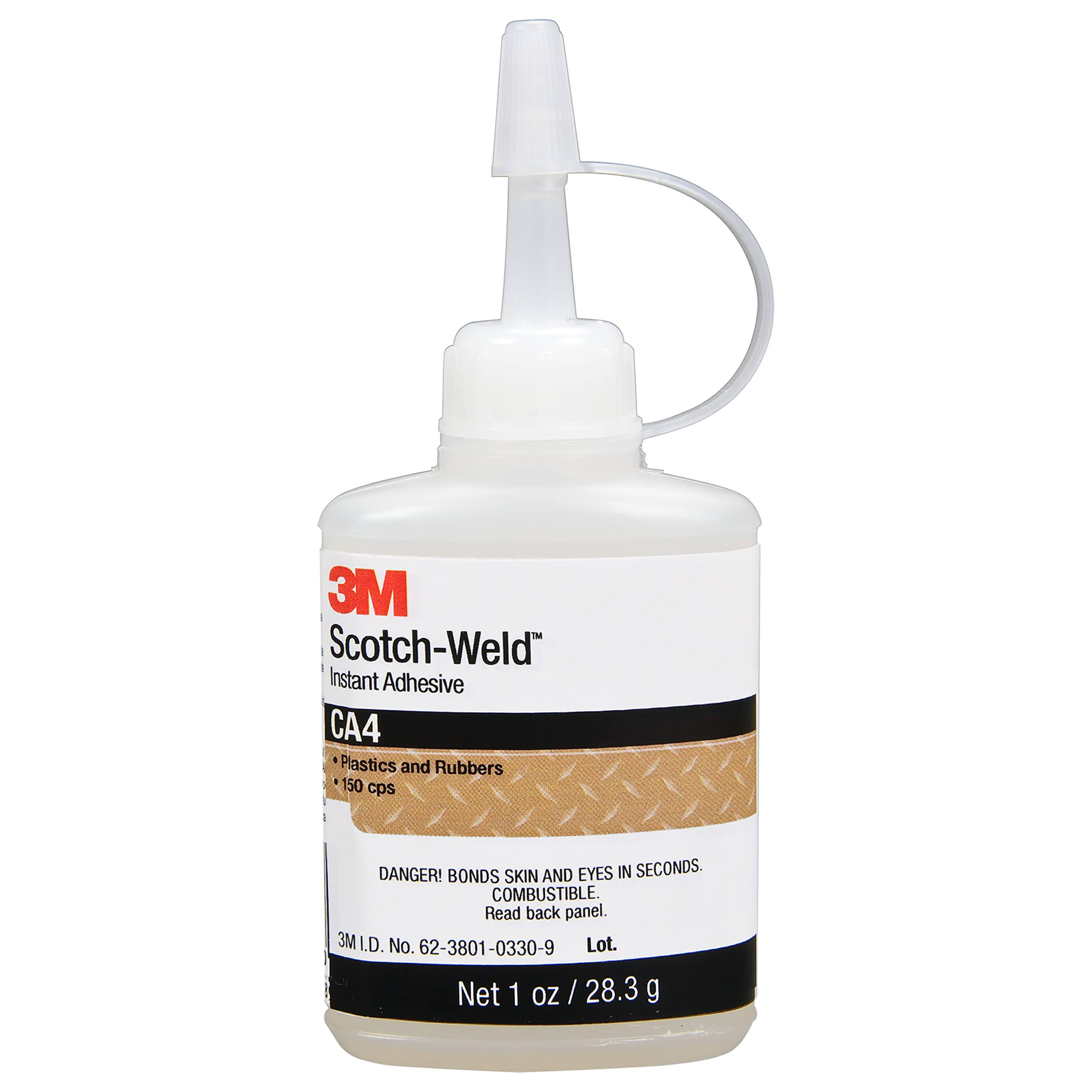 3M CA40 Scotch-Weld Instant Adhesive, 1 oz Bottle