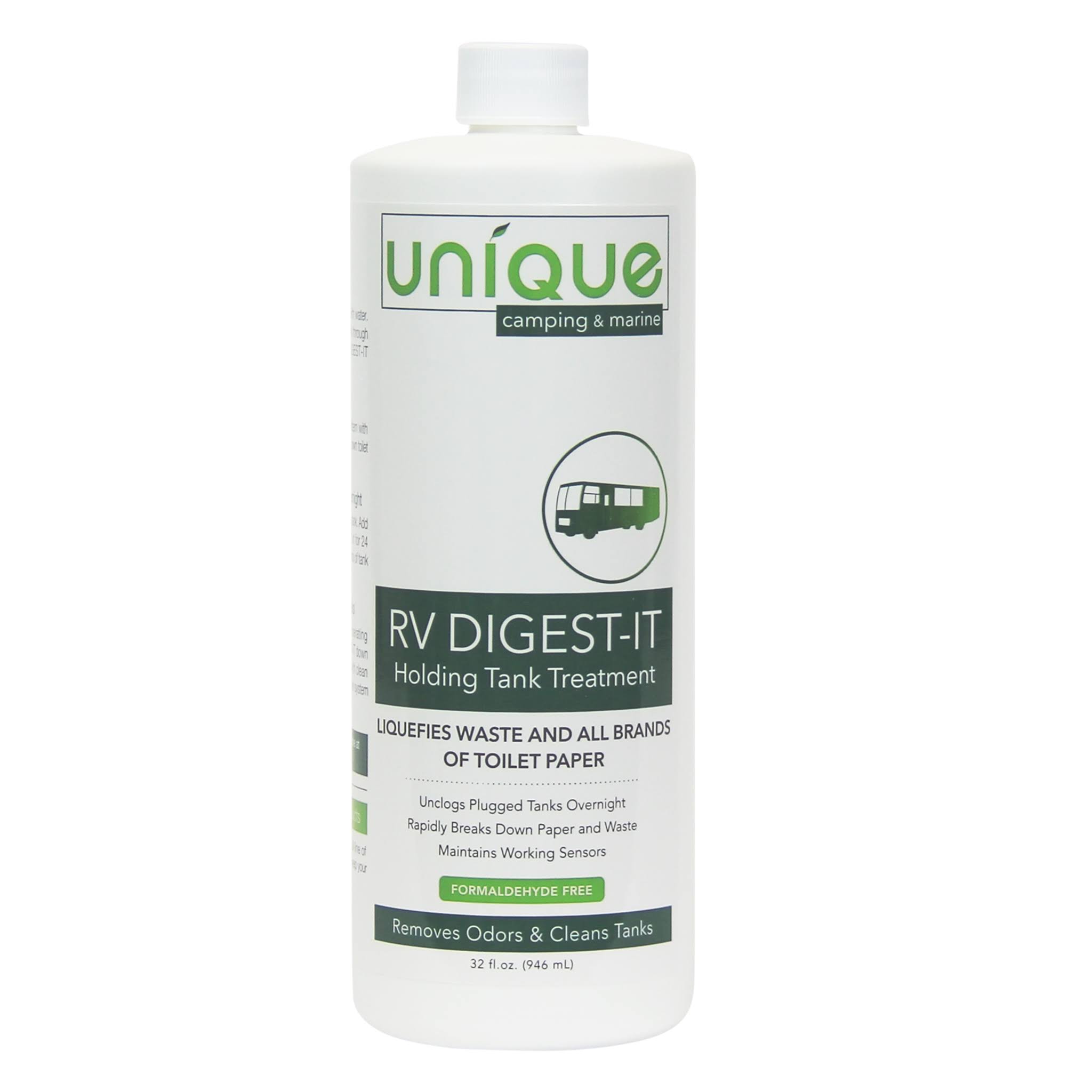 Unique RV Digest-It Holding Tank Treatment 32 oz.