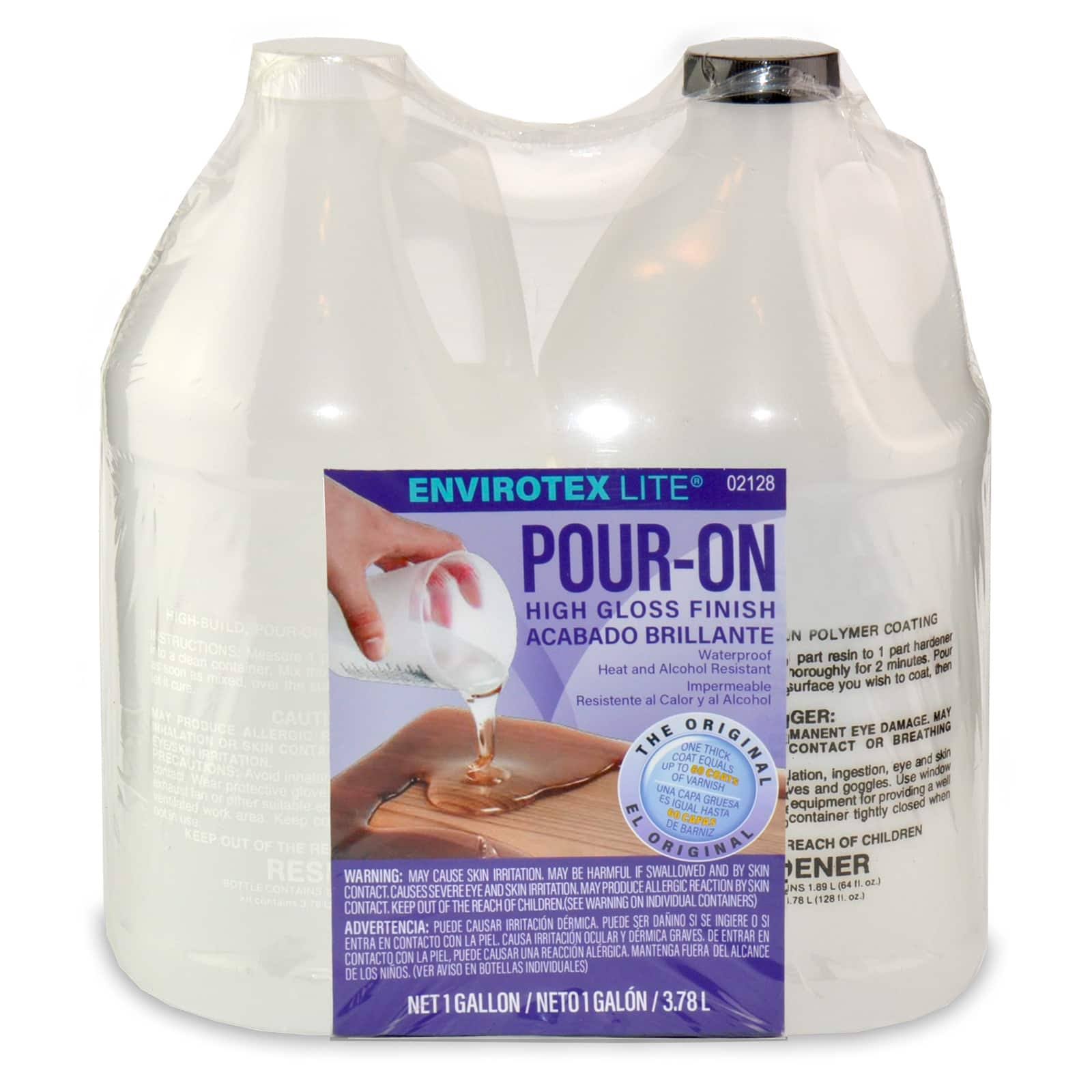 Envirotex Lite Pour-On High Gloss Finish 32 oz. Kit