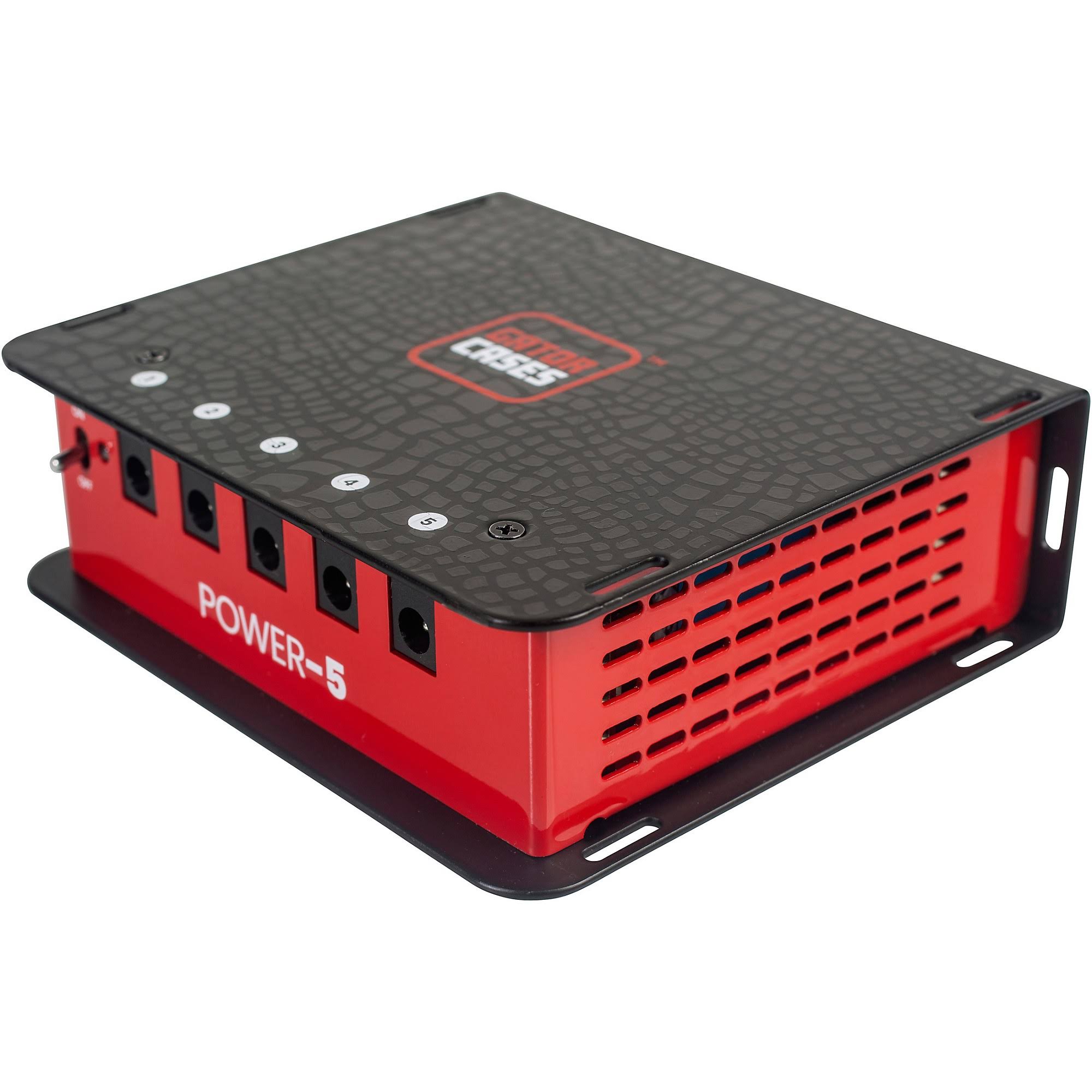 Gator- GTR-PWR-5- Pedal Board Power Supply with 5 Isolated Outputs