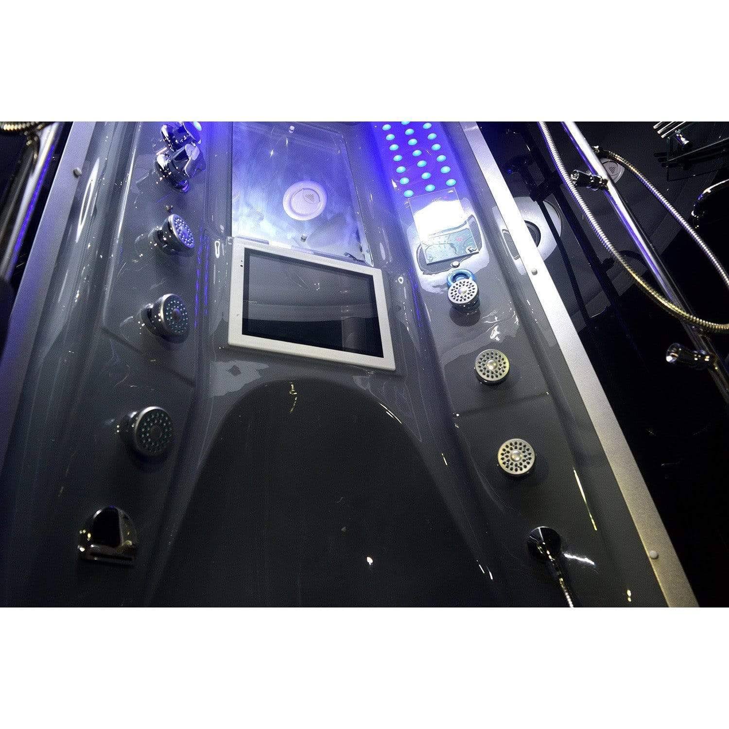 Maya Bath- Superior Steam Shower, Black