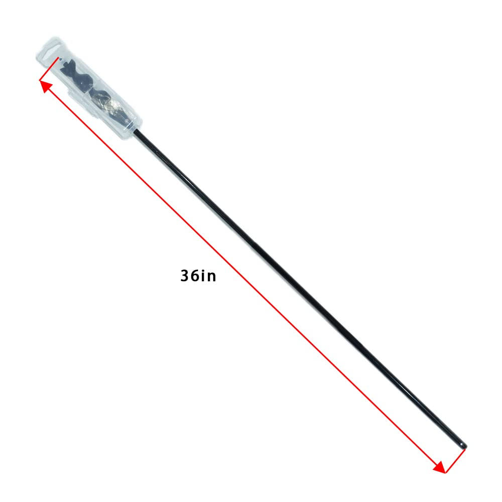 Installer Drill Bit Fish Bit for Pulling Wire Through Tight Spaces with Minimal Damage 9/16-Inch by 36-Inch 1 Pack
