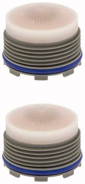 1.2 GPM Tiny Junior Size M18.5x1 PCA Cache Water-Saving Laminar Aerator with Key (2-Pack)