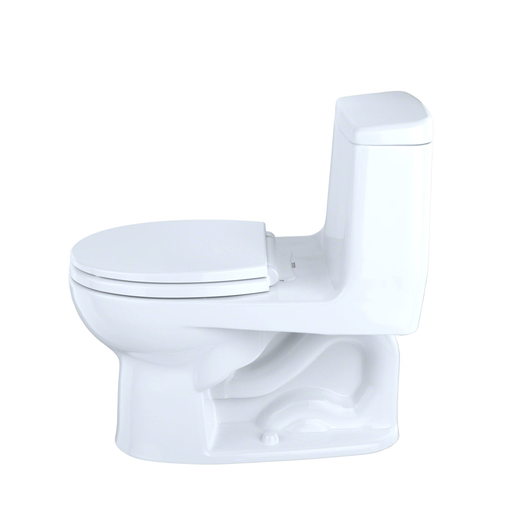 Toto MS853113E#11 Eco UltraMax 1.28 GPF Round One Piece Toilet, Colonial White