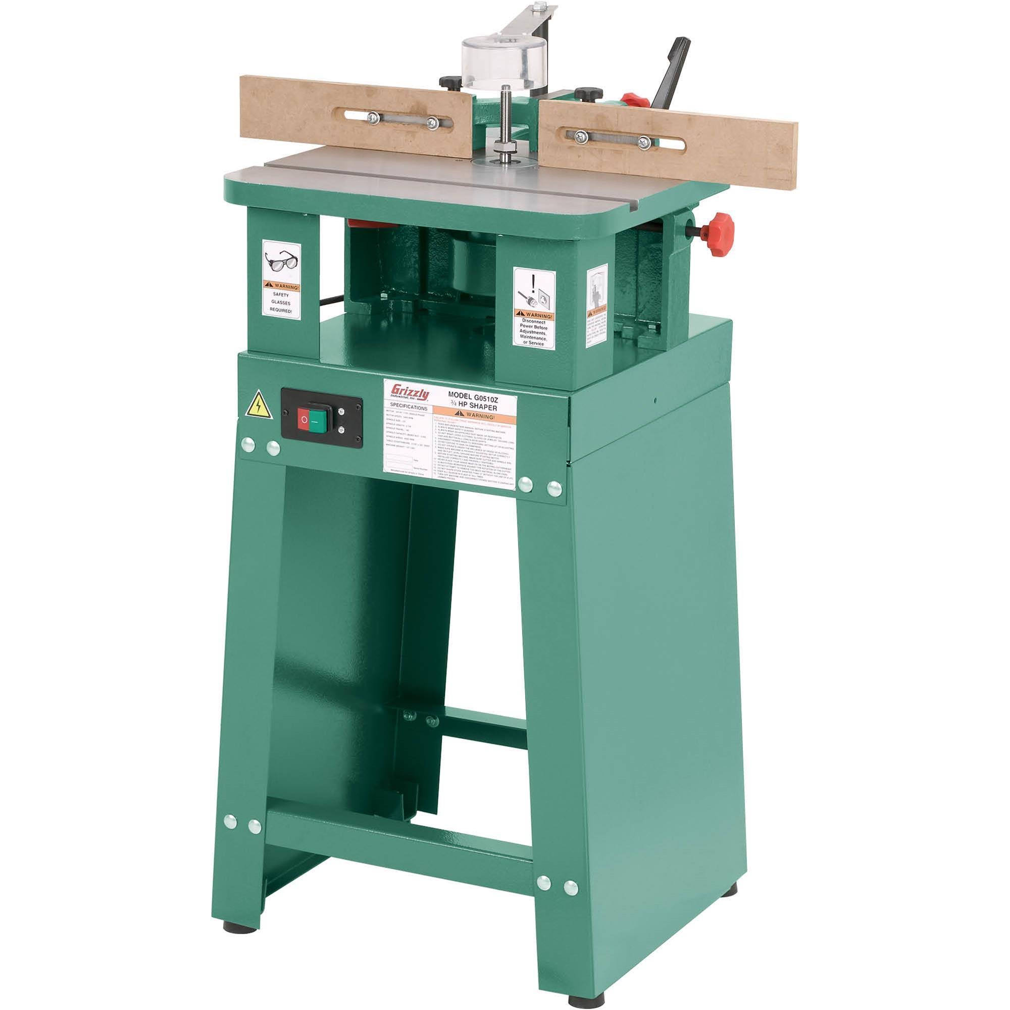 Grizzly Industrial G0510Z- 1 HP Shaper