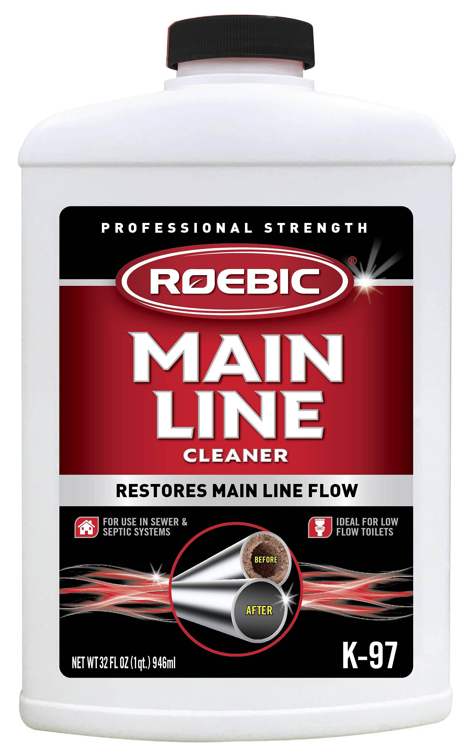 Roebic K-97 Main Line Cleaner- 32 fl oz