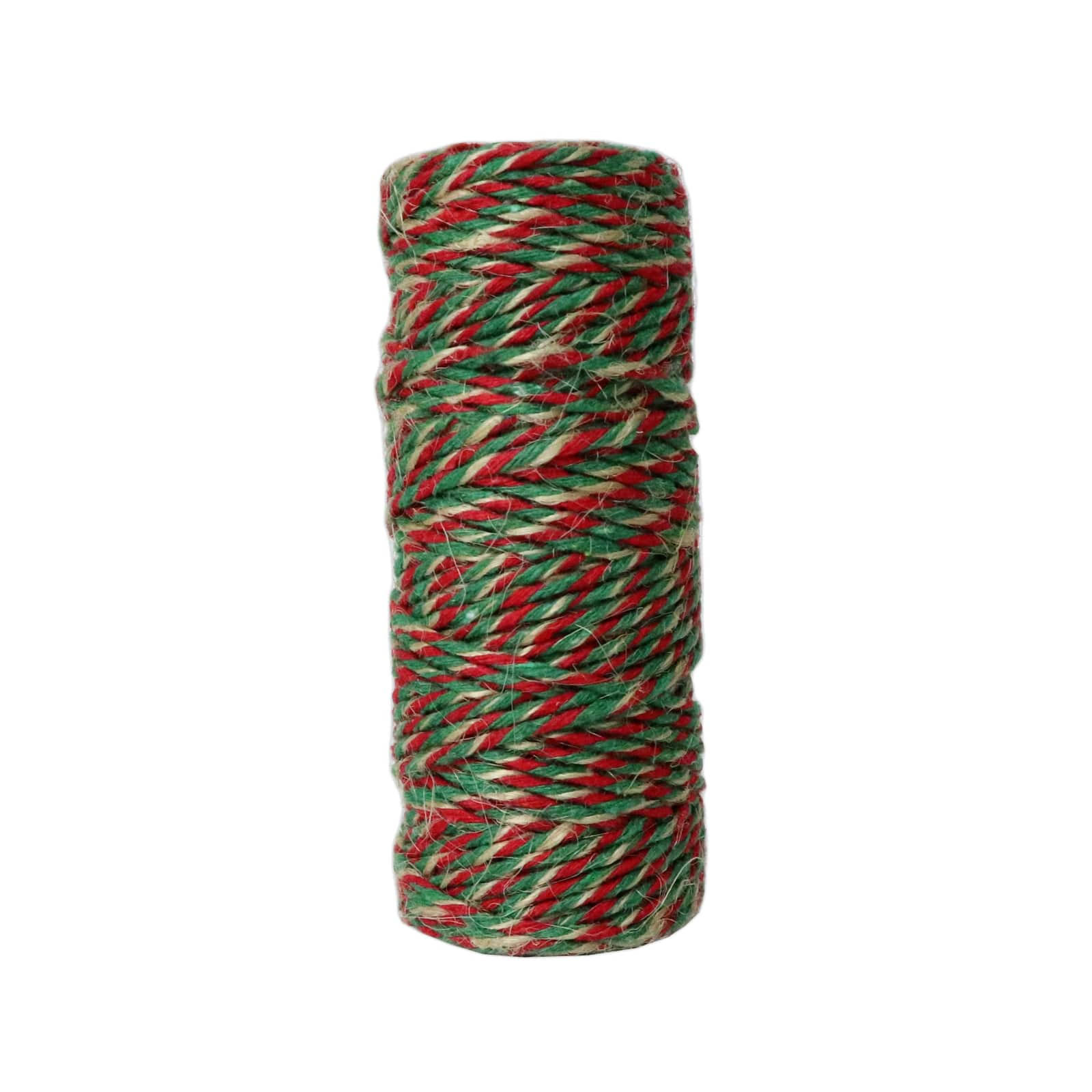 37yd. Red, Green & Natural Twine by Recollections Christmas | Michaels