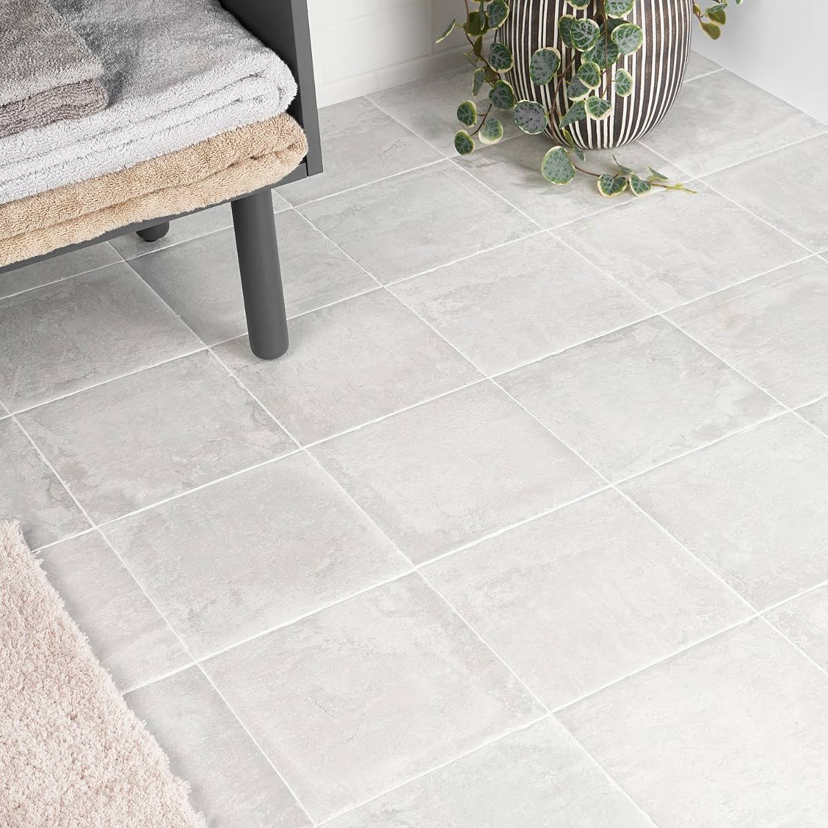 Ivy Hill Tile Patras Gray 7.87 in. x 7.87 in. Matte Porcelain Floor and Wall Tile (10.76 Sq. ft./Case)