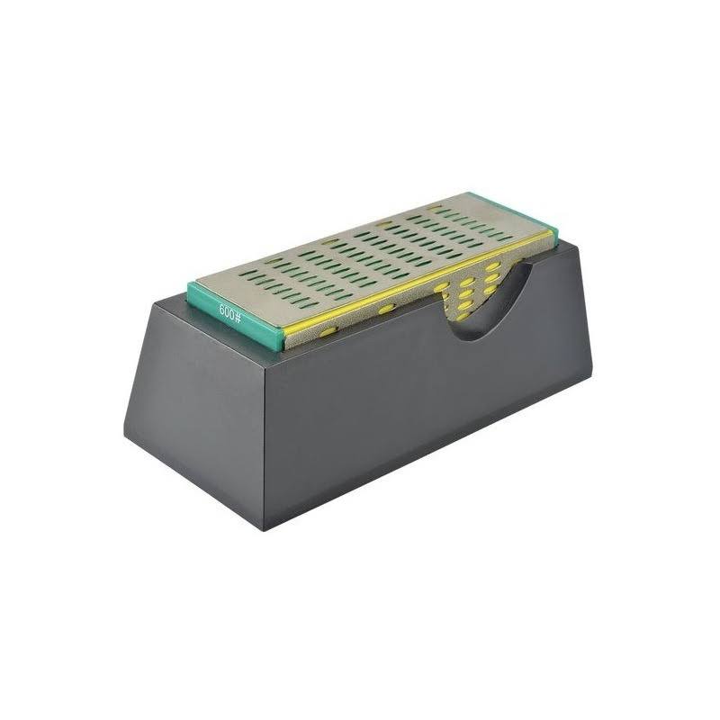 Diamondlife 4 Way Diamond Knife Sharpener Hone Sharpening Stone New