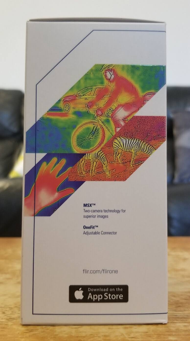FLIR One Gen 3- iOS- Thermal Camera for Smart Phones- with MSX Image Enhancement Technology