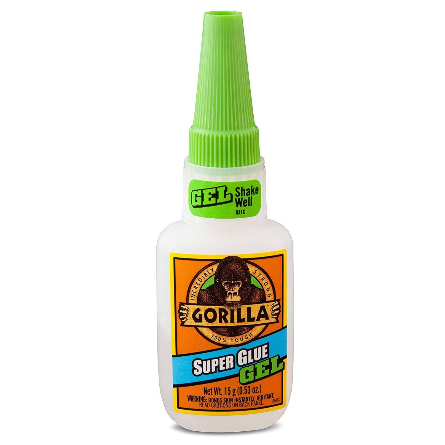 Gorilla Super Glue Gel 15 G Clear