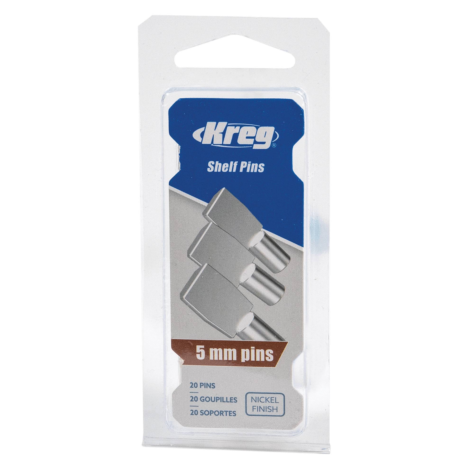 Kreg KMA-5MPIN Shelf Pins- 5 mm
