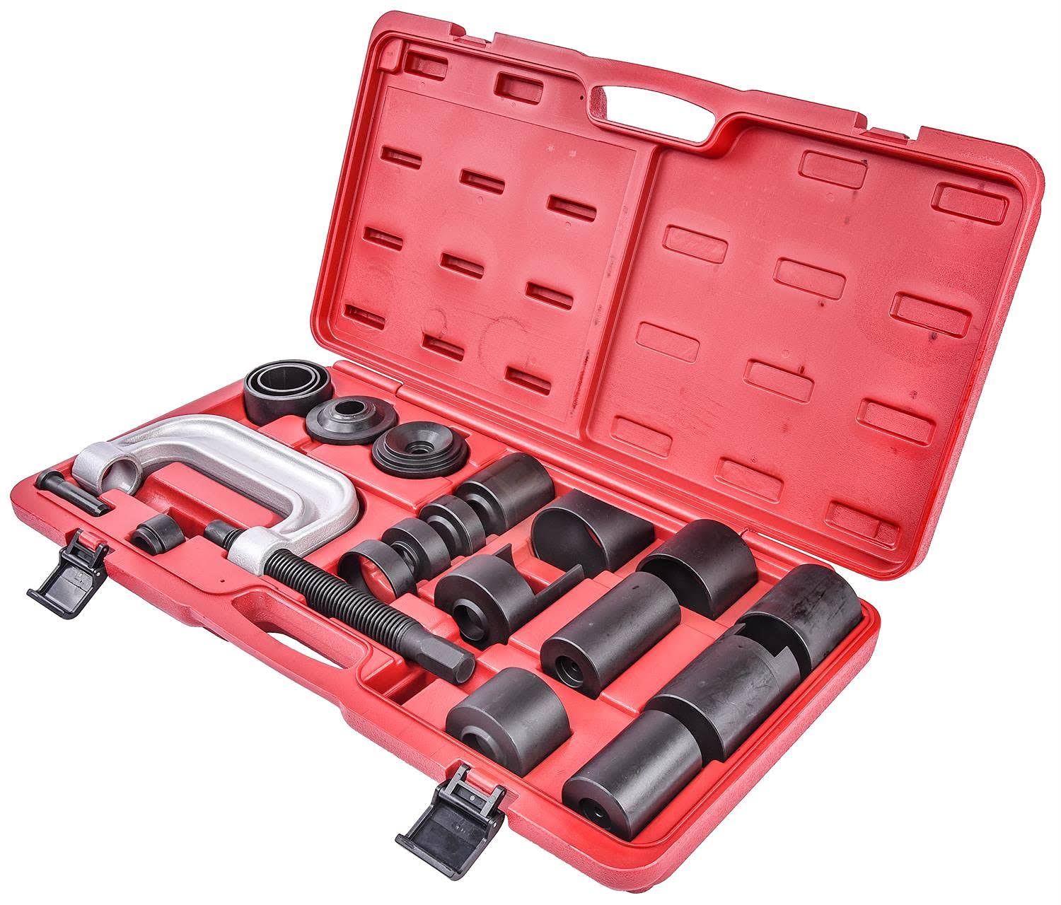 JEGS 80639 Ball Joint Service Kit 20-Piece Set Remove/Install Ball Joints & Brak, Size: 8 in