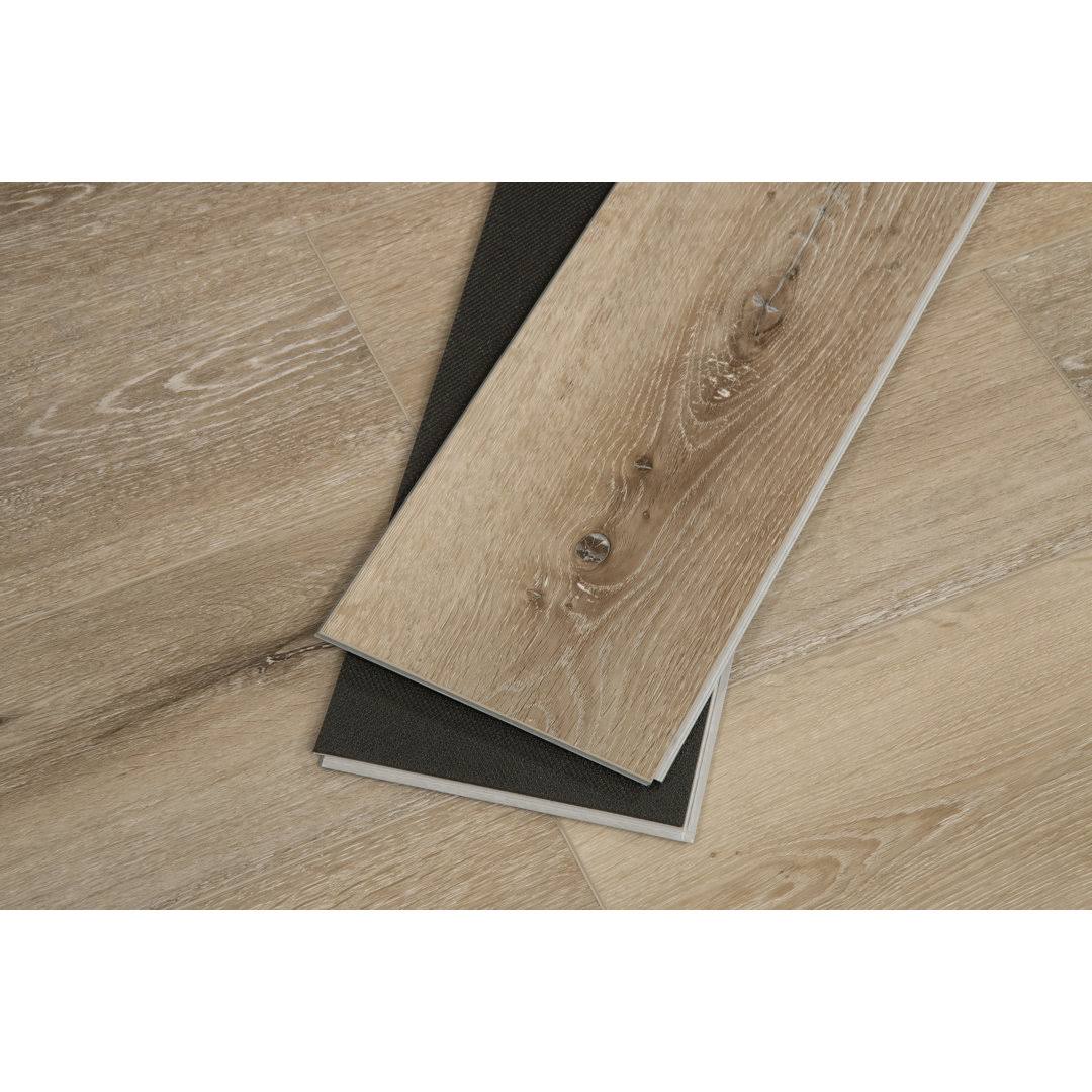 CALI-Aged Hickory Windansea Vinyl Flooring Sample, with UV Acrylic Finish by Cali Vinyl