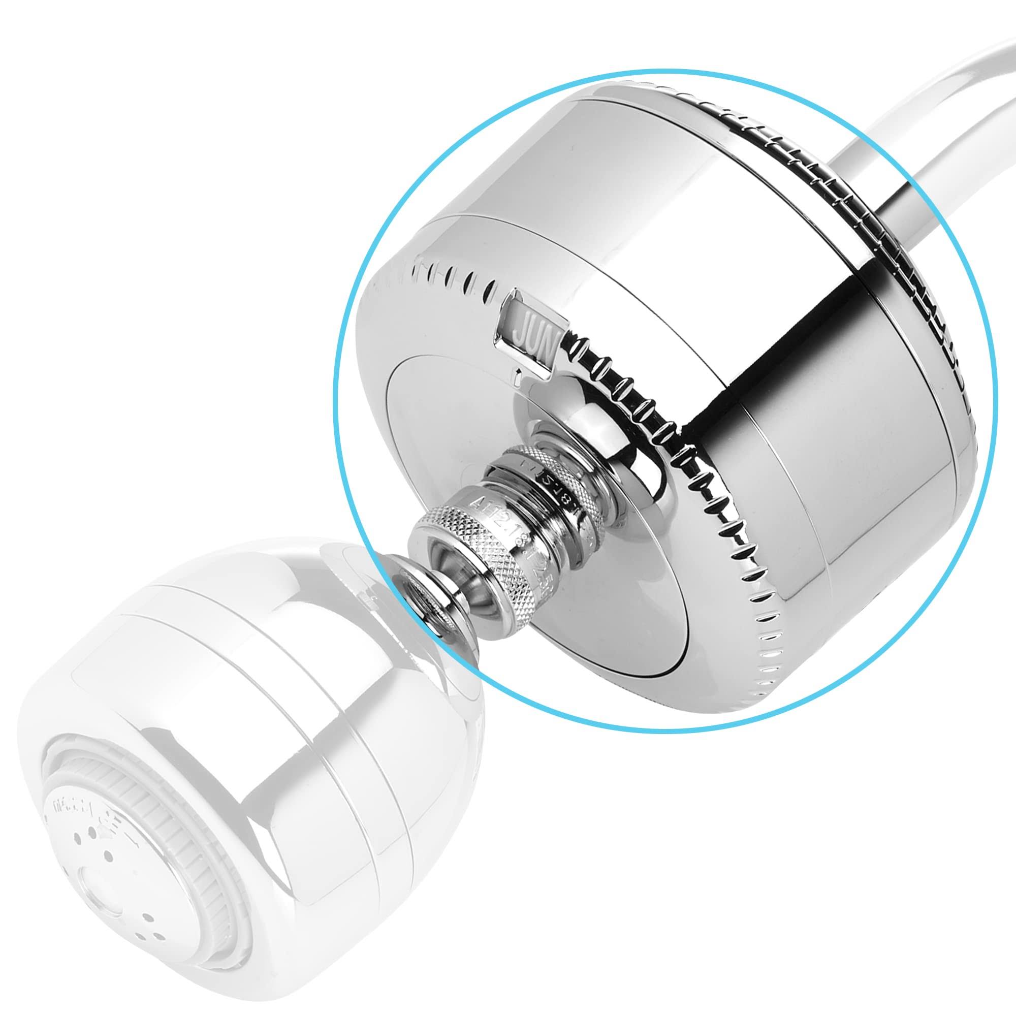 Sprite SL cm Slim Line Universal Shower Filter Chrome