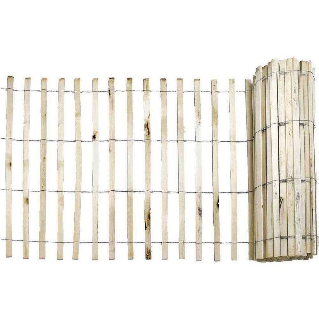 Everbilt 1/4 in. x 4 ft. x 50 ft. Natural Wood Snow Fence