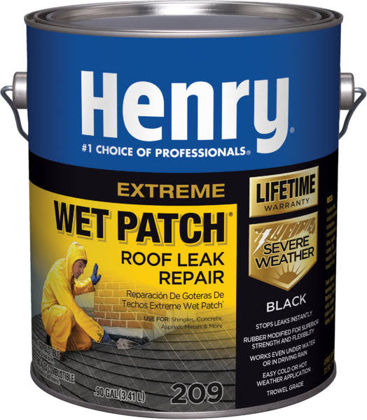 Henry HE209104 Roof Leak Repair,10.1 oz.,Black