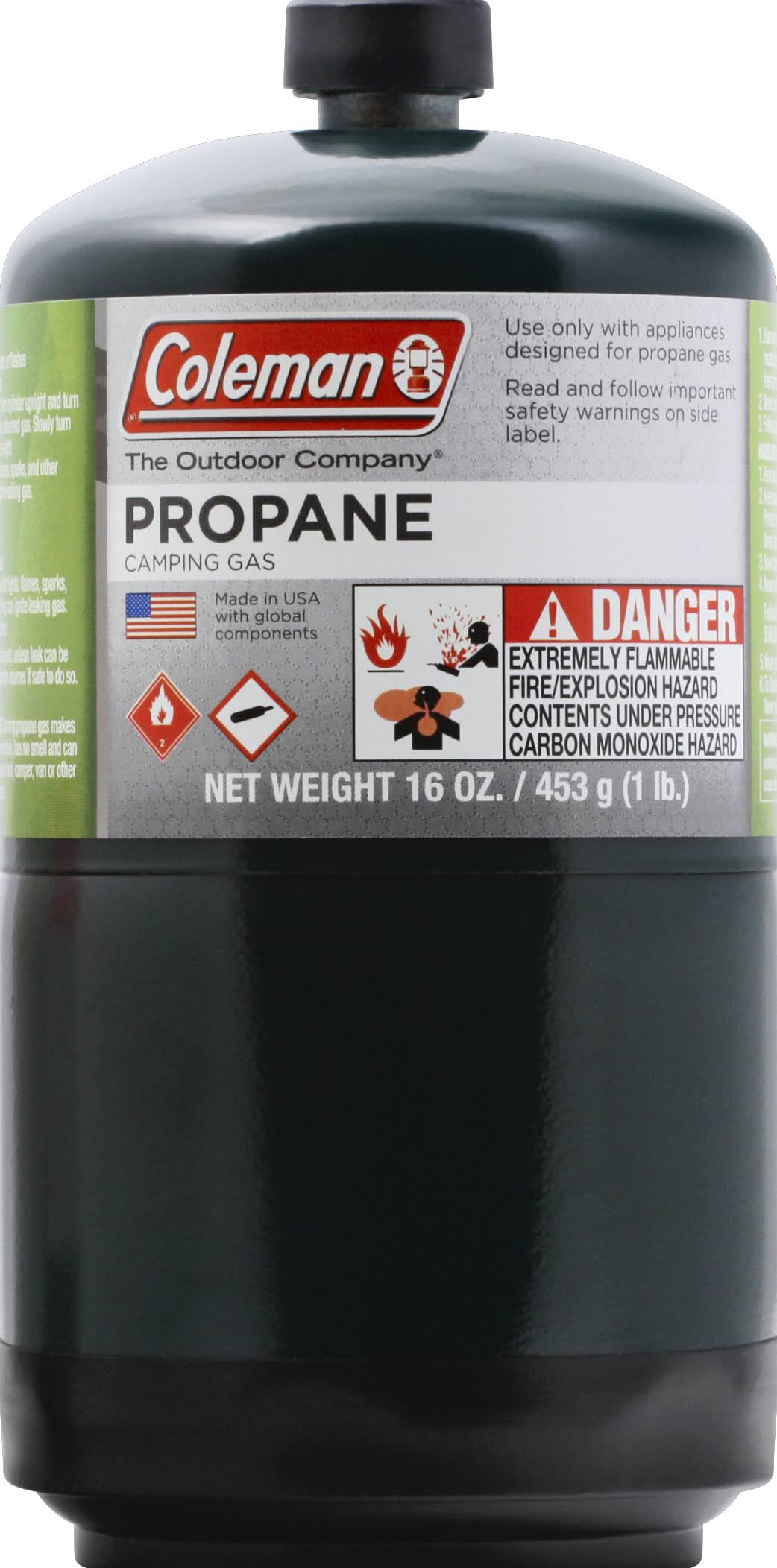 Coleman Camping Gas, Propane- 16 oz