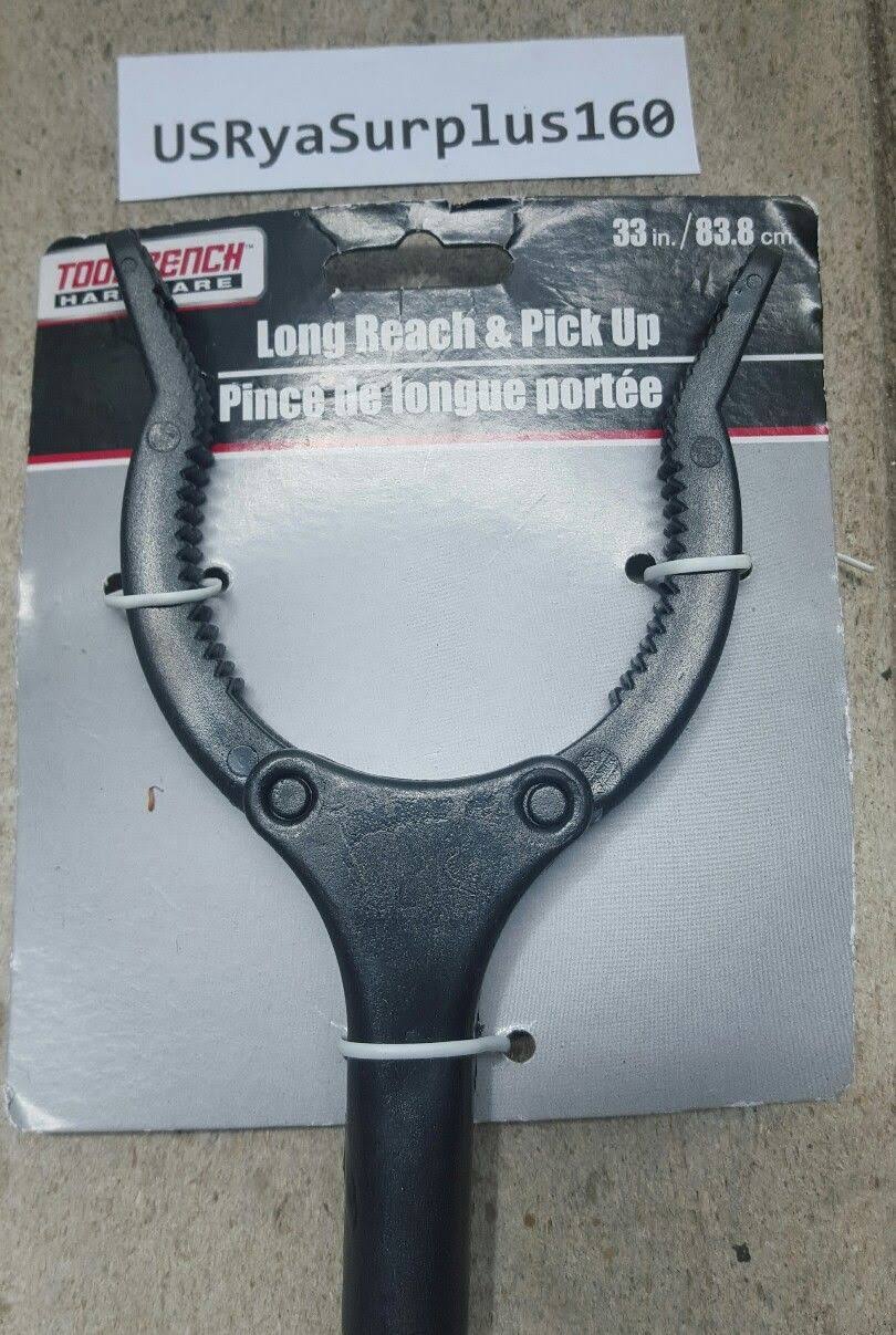 Tool Bench Hardware Easy Reach Plastic Long Reach Pick Up Tools, 33 in