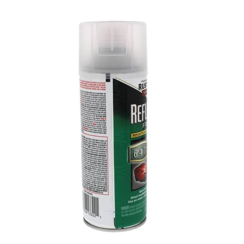 Rust-Oleum 214944 Specialty Reflective Spray, 10 oz, Clear