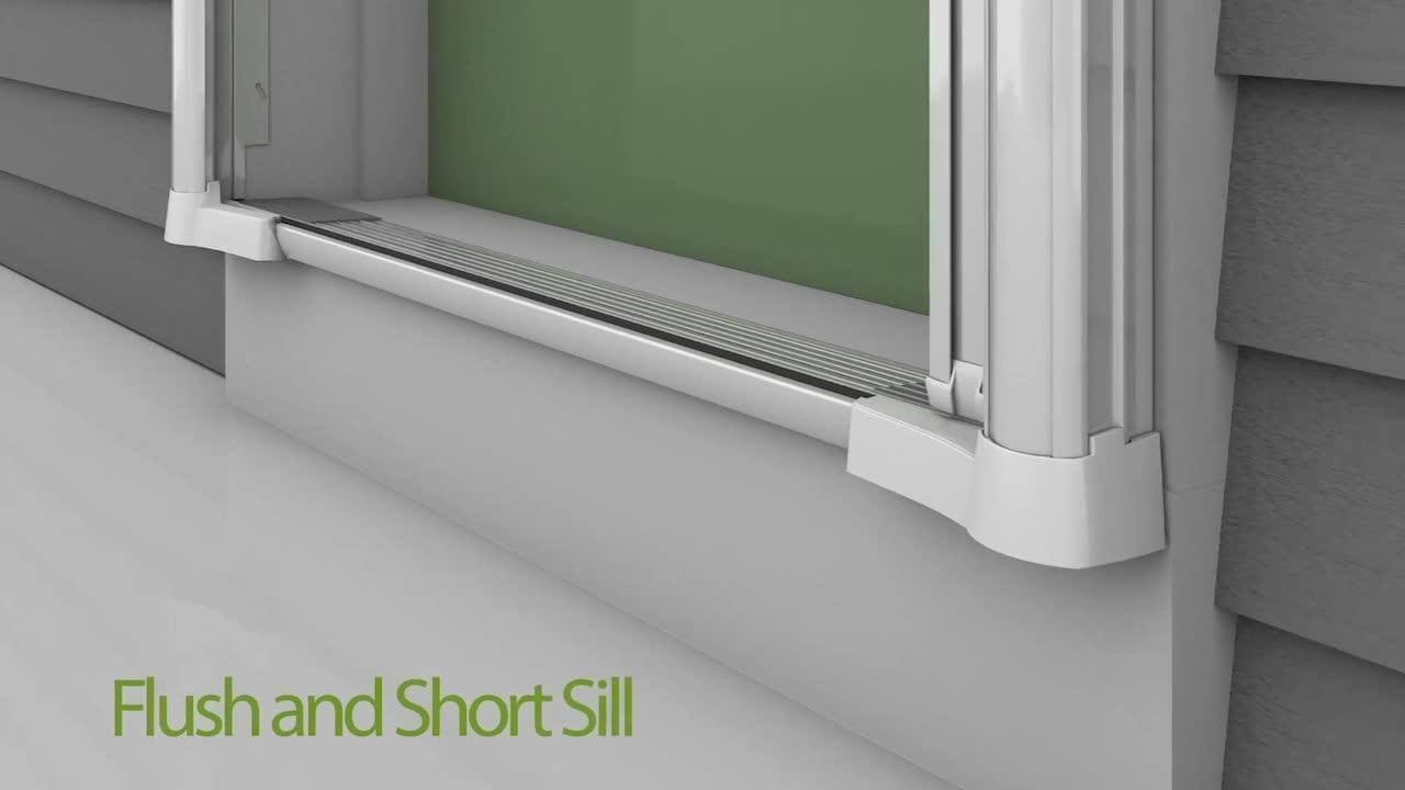 Larson 36 in. x 96 in. Brisa Brown Tall Retractable Screen Door