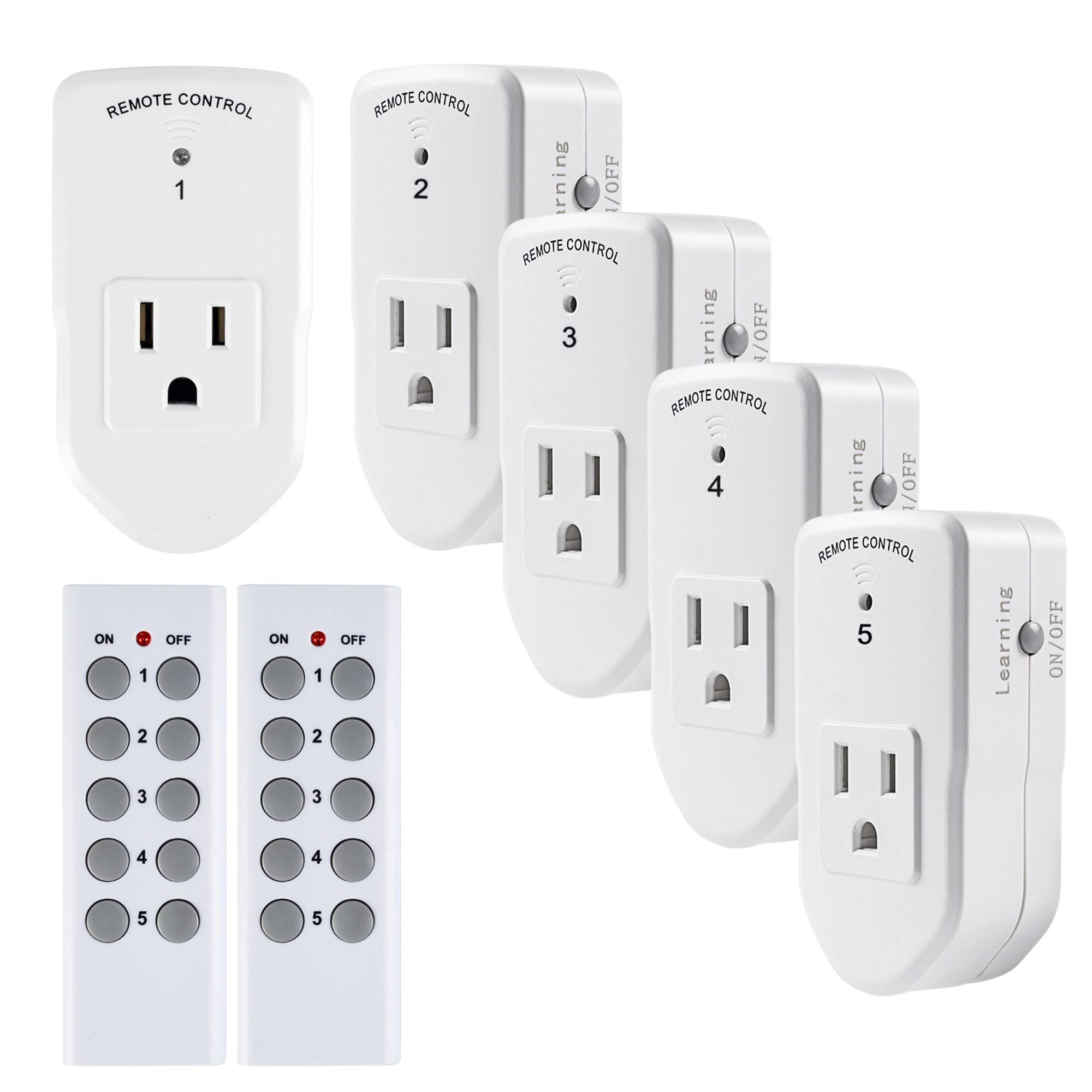 Century Wireless Remote Control Electrical Outlet Switch
