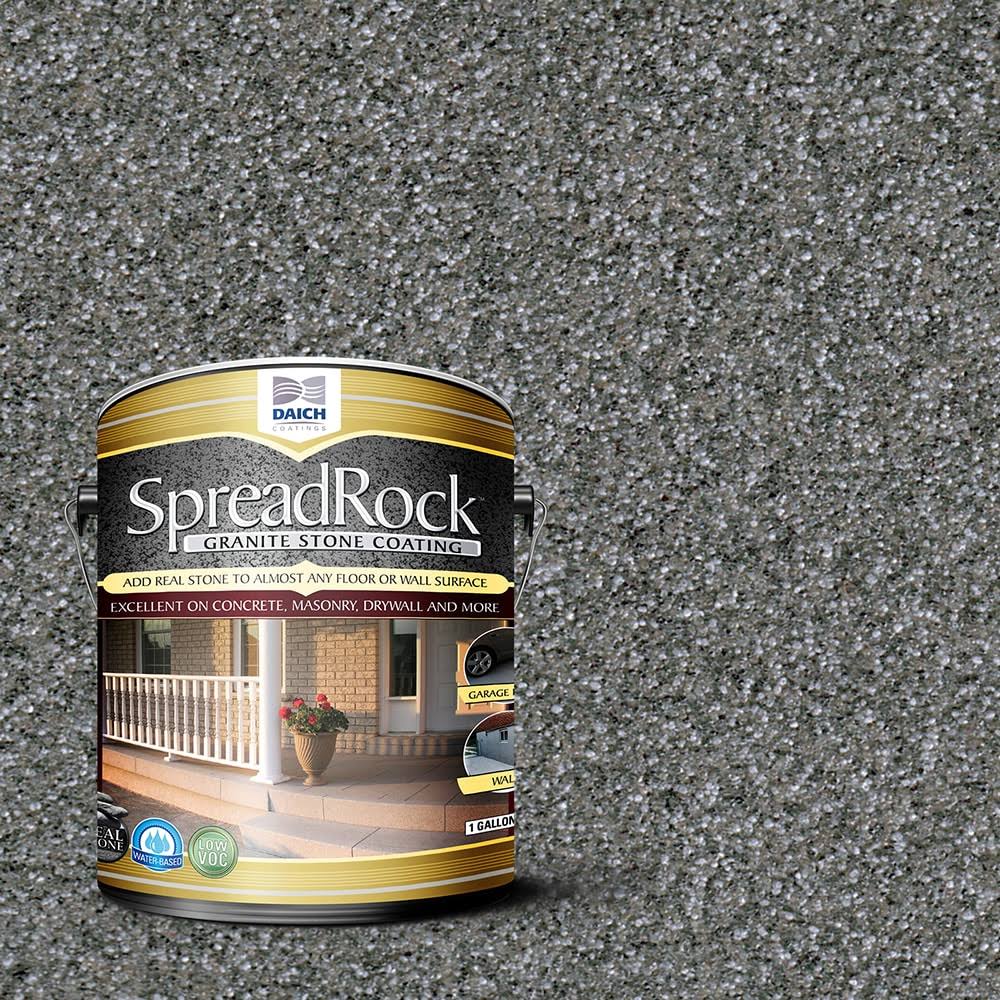 Granite Stone Coating 1 gal. Anvil Satin Interior/Exterior Concrete Resurfacer and Sealer