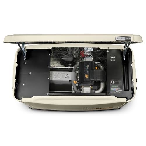 Generac 7291 26kW Guardian Air-Cooled Standby Generator with Transfer Switch