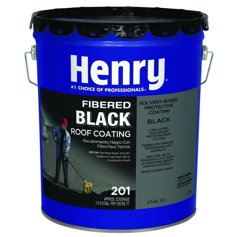 Henry 5 gal. Fibered Asphalt Roof Coating