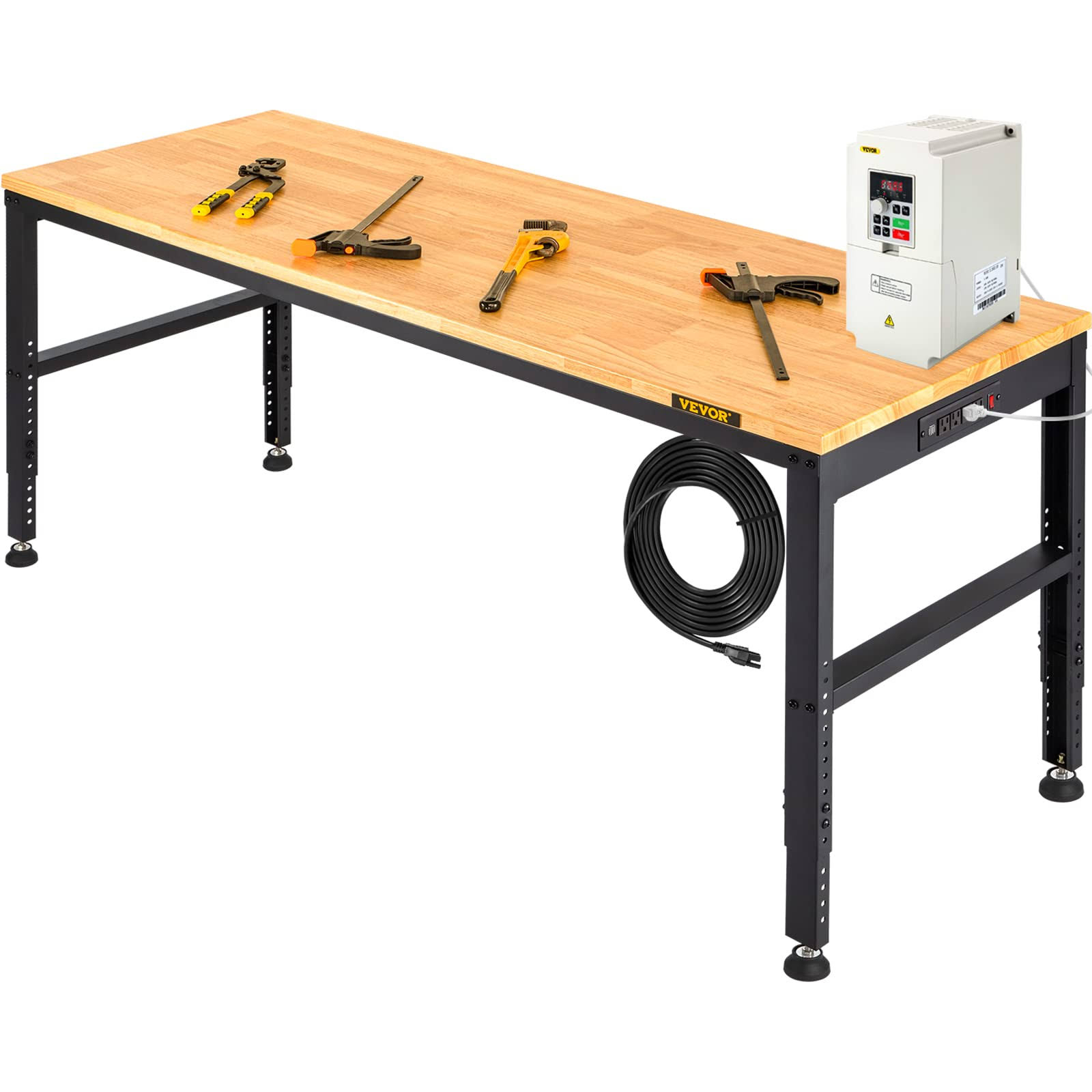 VEVOR Workbench Adjustable Height 61