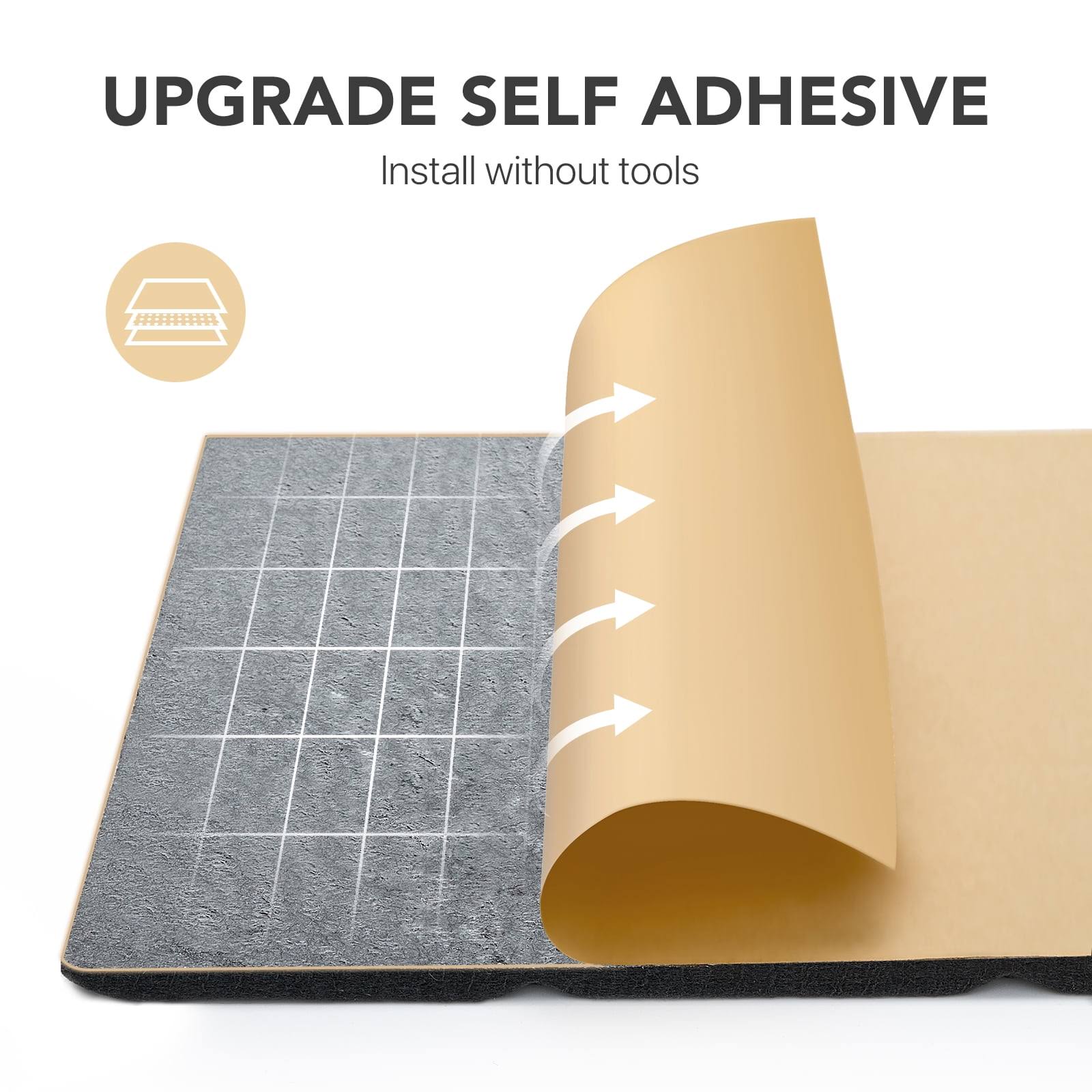 Soundproof Wall Panels, Kuchoow 12 Pack Noise Cancelling Wall Panels, Self Adhesive Sound Absorbing Panels, Acoustic Panels Sound Dampening Panels for