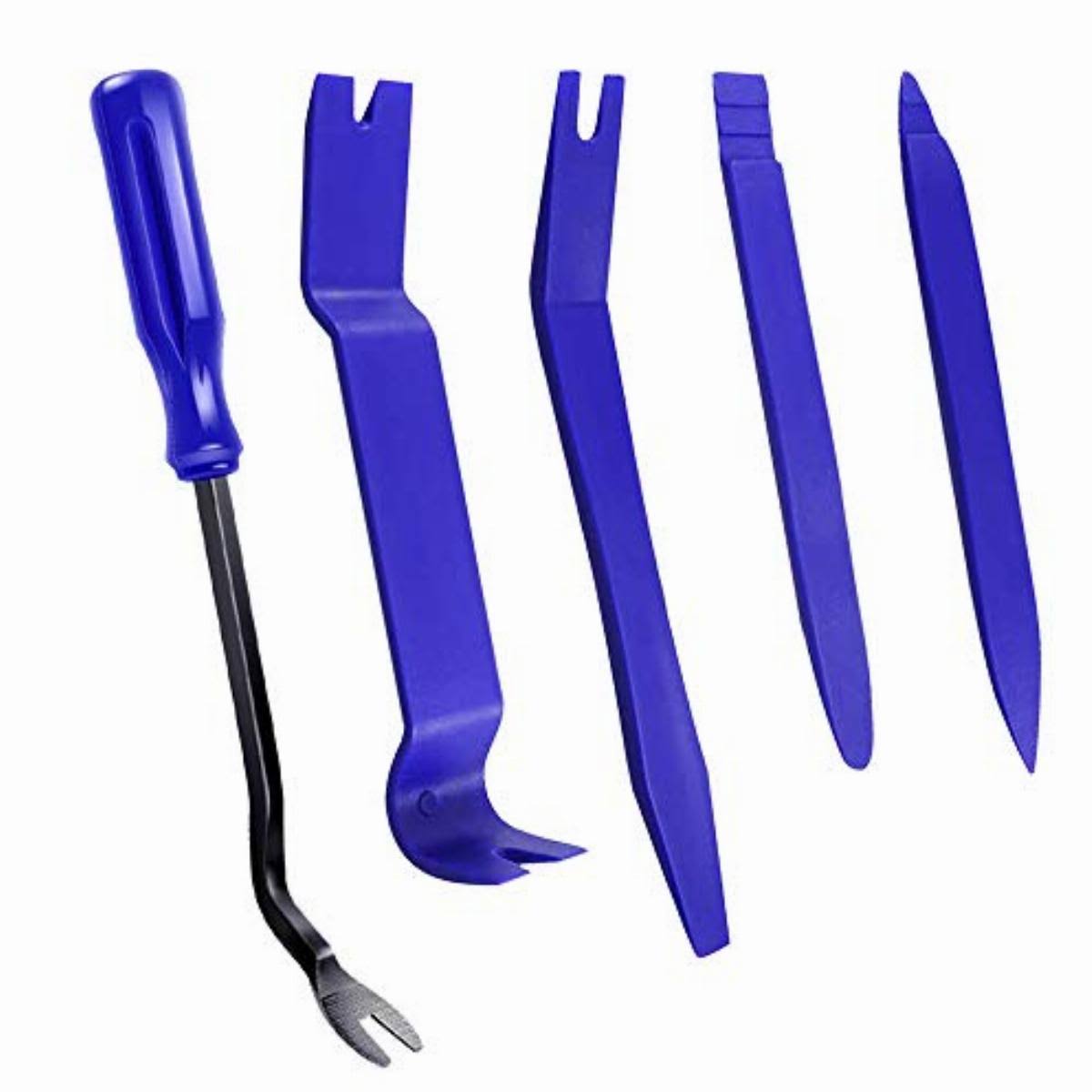 5 Pcs Auto Trim Removal Tool Kit Car Panel Door Window Kit Auto Clip Remover