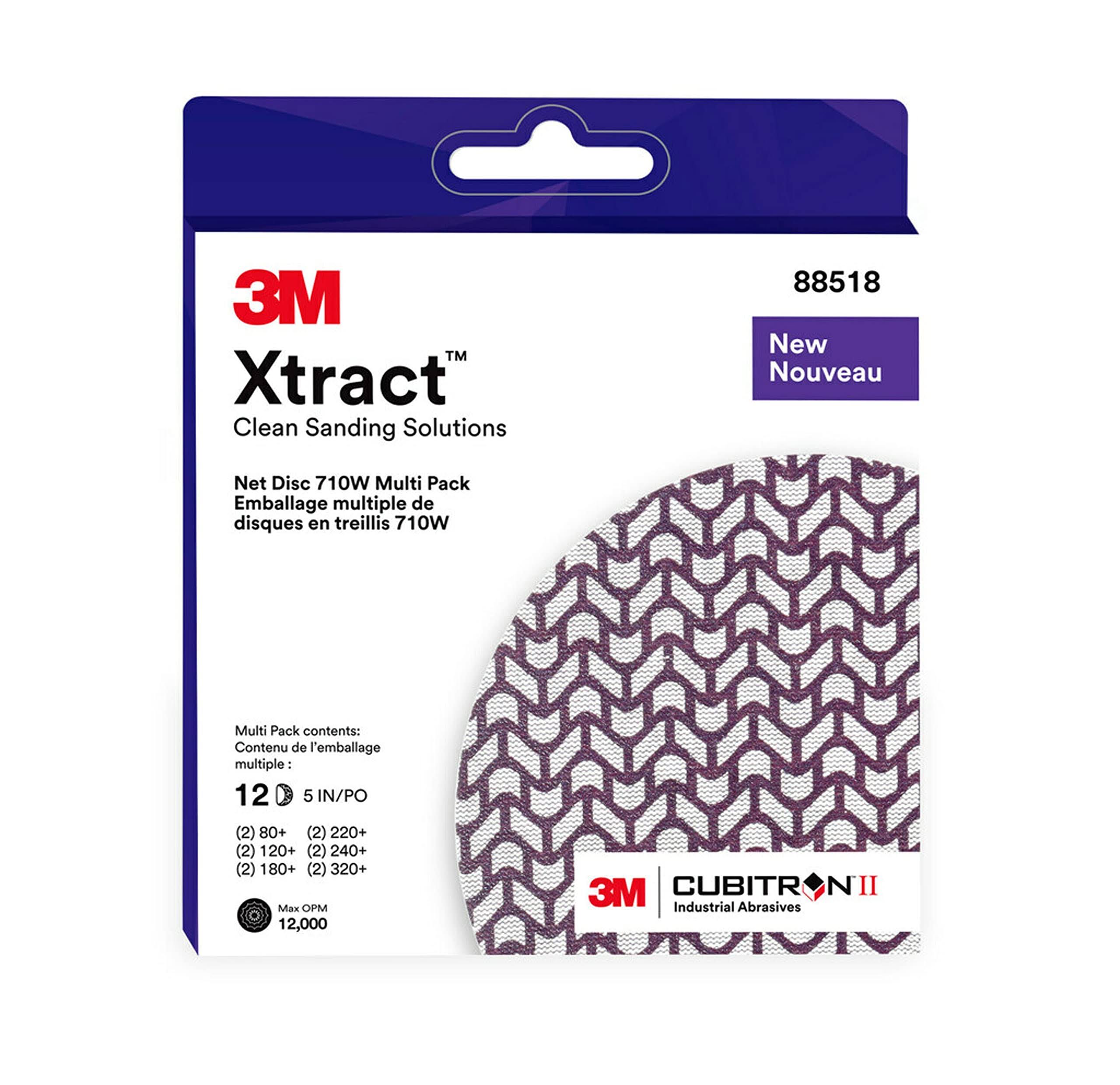 3M Xtract Cubitron II Net Disc 710W, 5in
