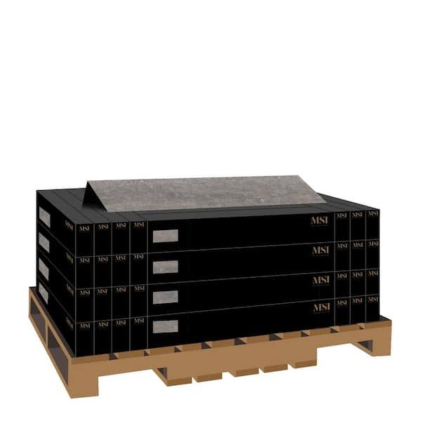 A A Surfaces Lowcountry Urban Ash 7 in. x 48 in. Glue Down Luxury Vinyl Plank Flooring 39.52 Sq. ft. / Case Light