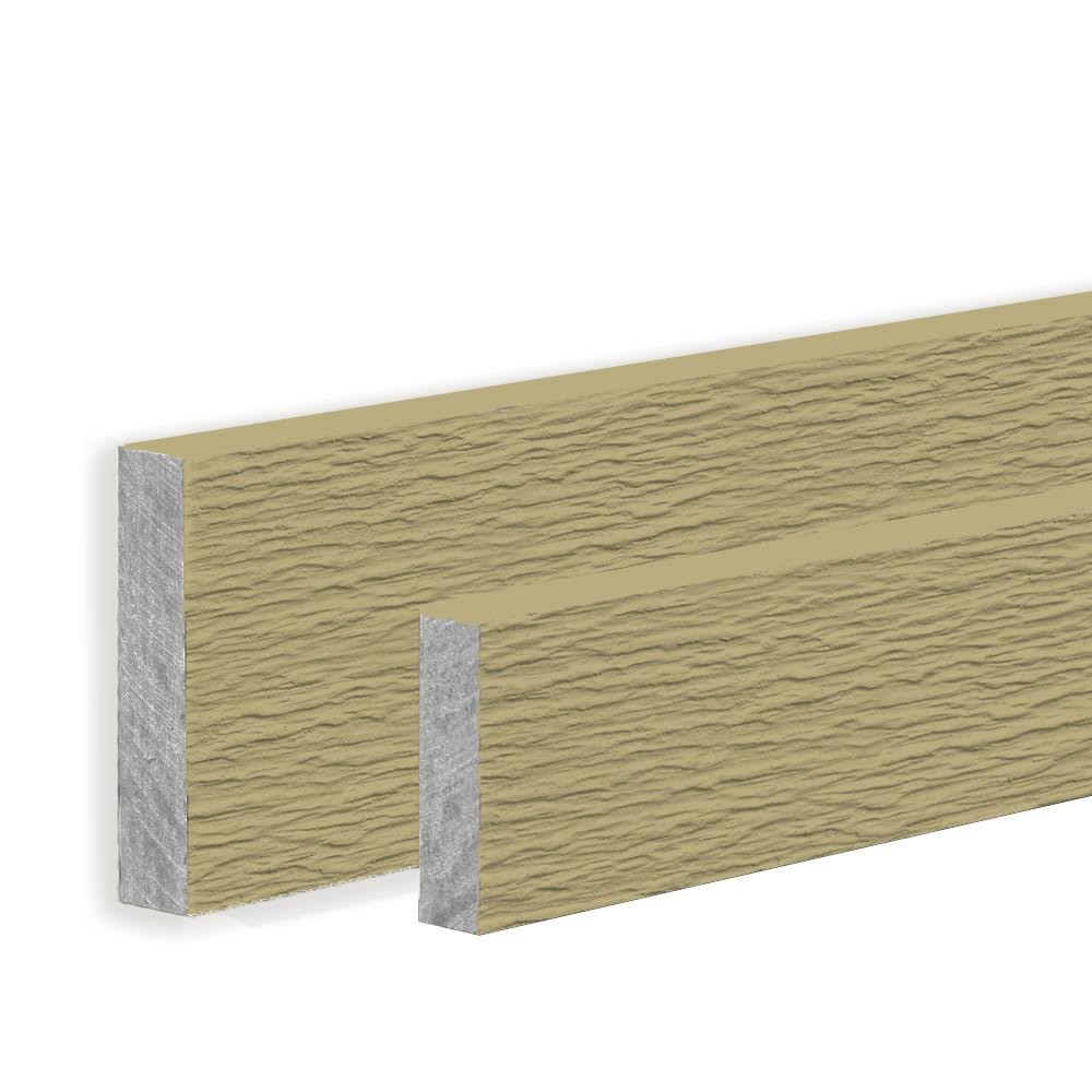 James Hardie Primed HZ10 Fiber Cement Trim Woodgrain 5.5-in x 144-in in Yellow | 216661