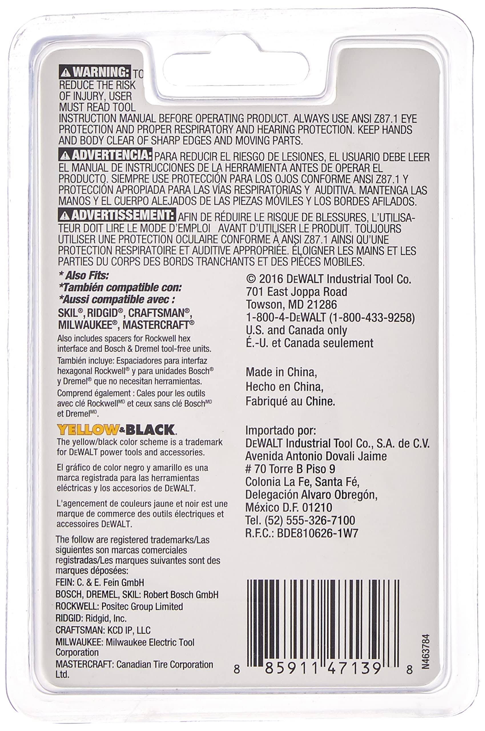 DeWalt DWA4242 Diamond Flush Cut Oscillating Blade