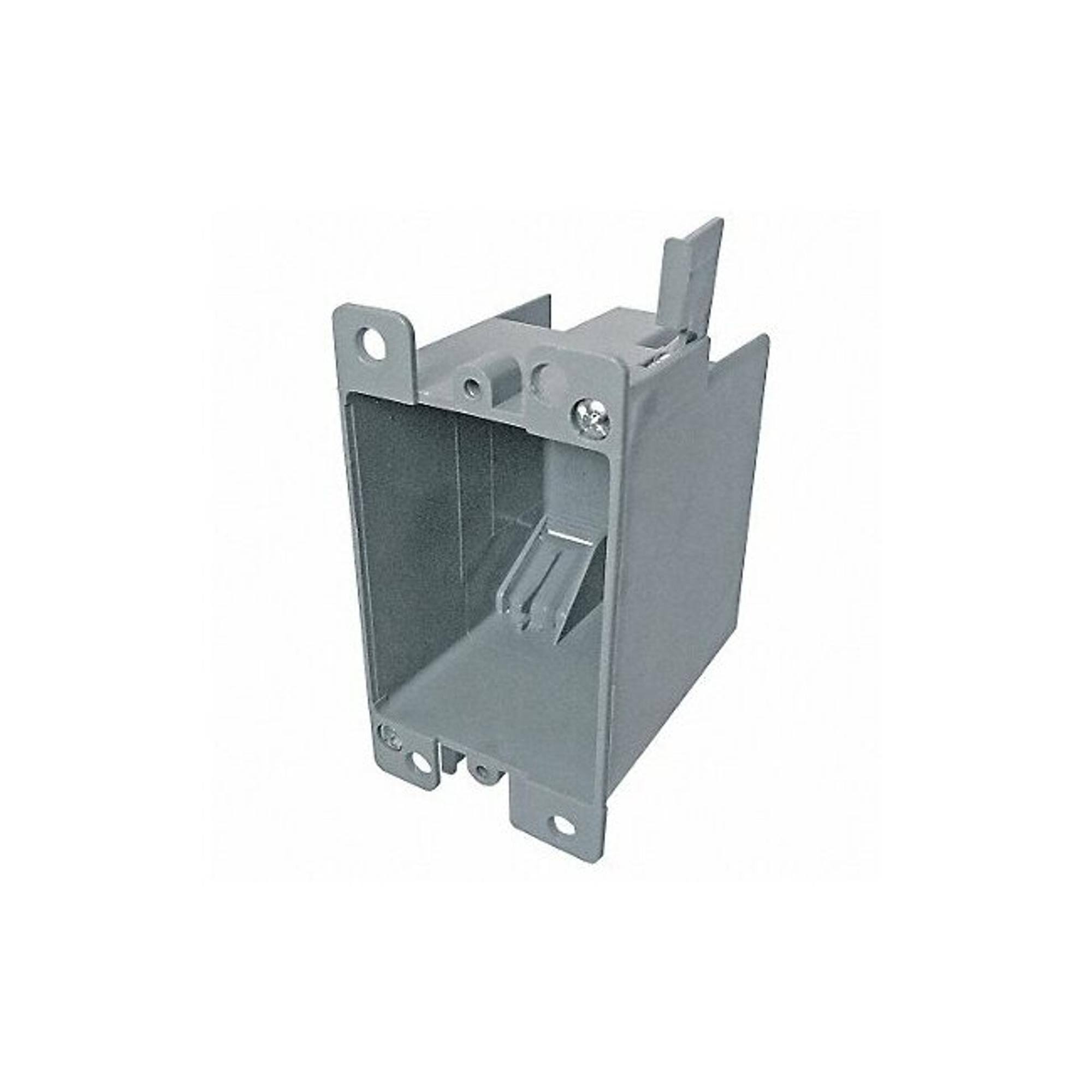 Cantex EZ14SOR Electrical Box, 1 Gang, 14 Cu in, PVC