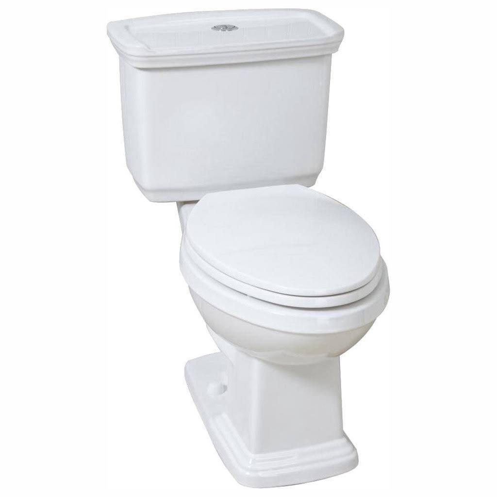 Glacier Bay 2-Piece 1.0 Gpf/1.28 GPF High Efficiency Dual Flush Elongated Toilet in White