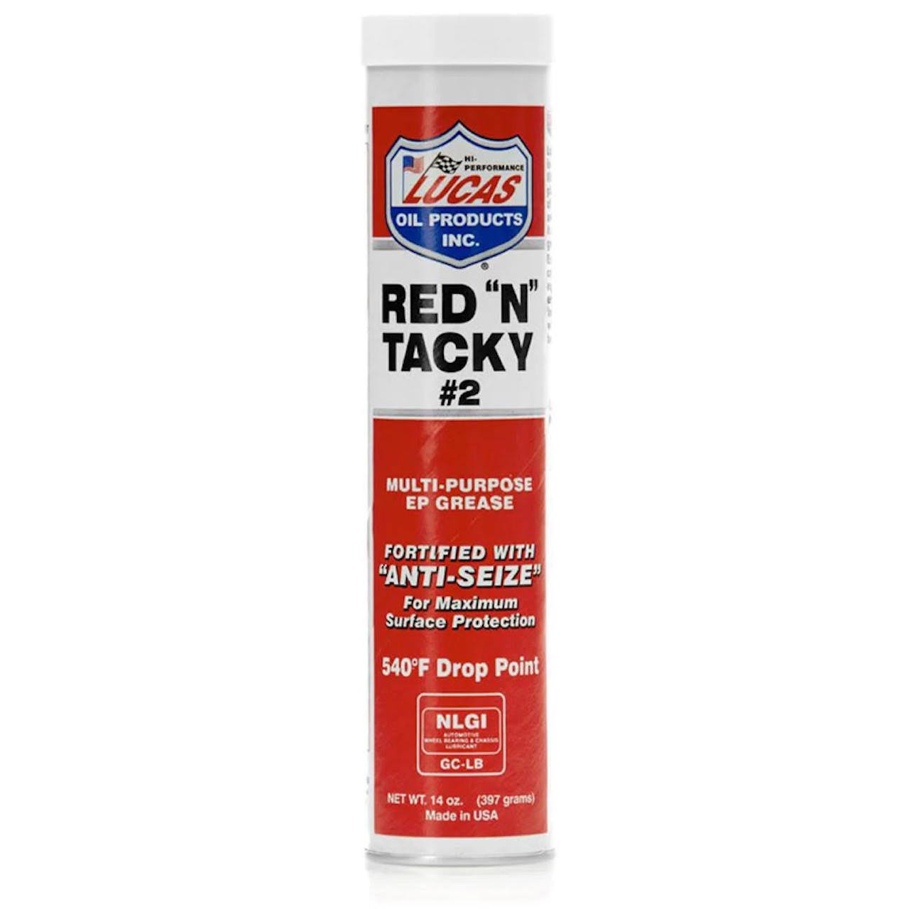 Lucas Oil 14 oz. Red 'n' Tacky Grease