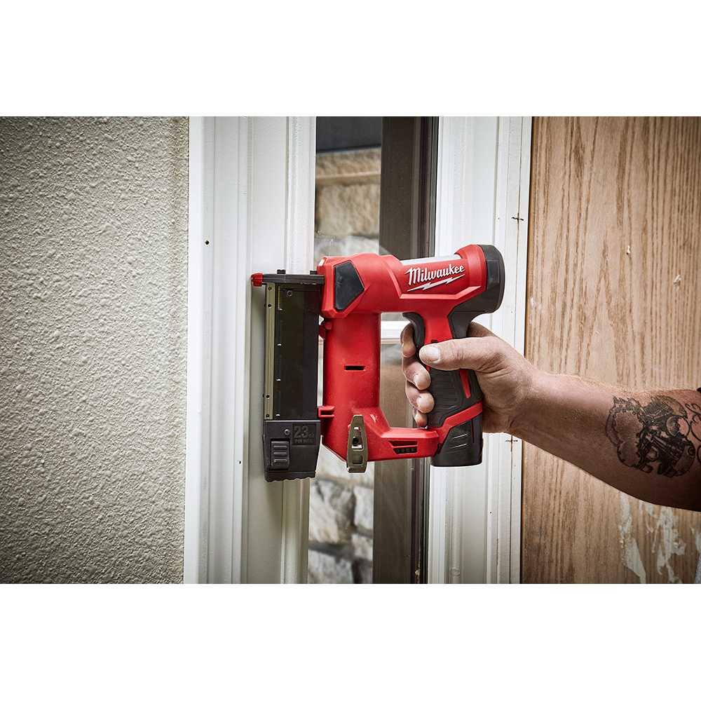 Milwaukee 2540-80 M12 23 Gauge Cordless Pin Nailer- Recon (Tool Only)