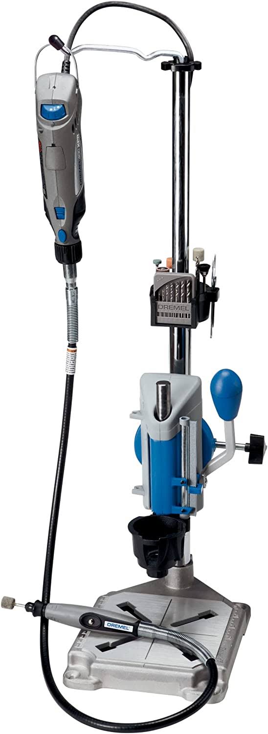 Dremel 220-01 Rotary Tool Workstation Drill Press Work Station with Wrench