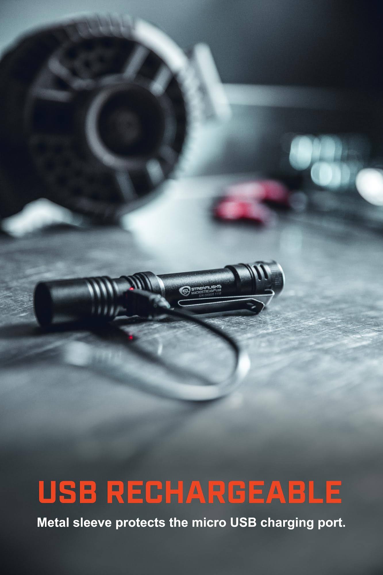 Streamlight MacroStream USB- Black