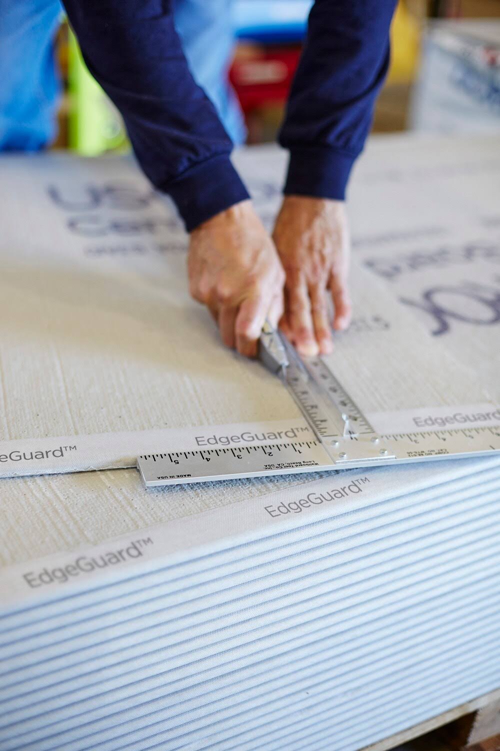 Durock EdgeGuard 1/2 in. x 3 ft. x 5 ft. Cement Board